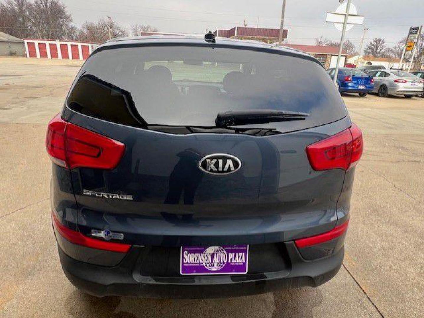 2016 BLUE KIA SPORTAGE LX (KNDPB3AC2G7) with an 2.4L engine, Automatic transmission, located at 1100 W. Sheridan Ave., Shenandoah, 51601, (712) 246-1600, 40.765678, -95.388817 - Photo#5