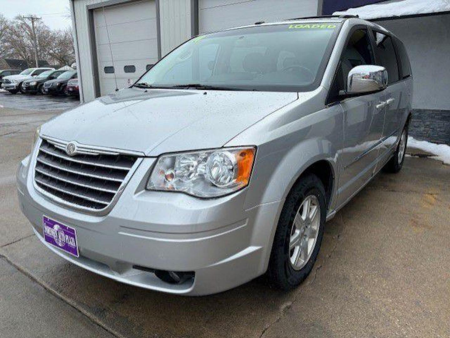 2010 SILVER CHRYSLER TOWN and COUNTRY TOURING PLUS (2A4RR8DX8AR) with an 4.0L engine, Automatic transmission, located at 1100 W. Sheridan Ave., Shenandoah, 51601, (712) 246-1600, 40.765678, -95.388817 - Photo#0