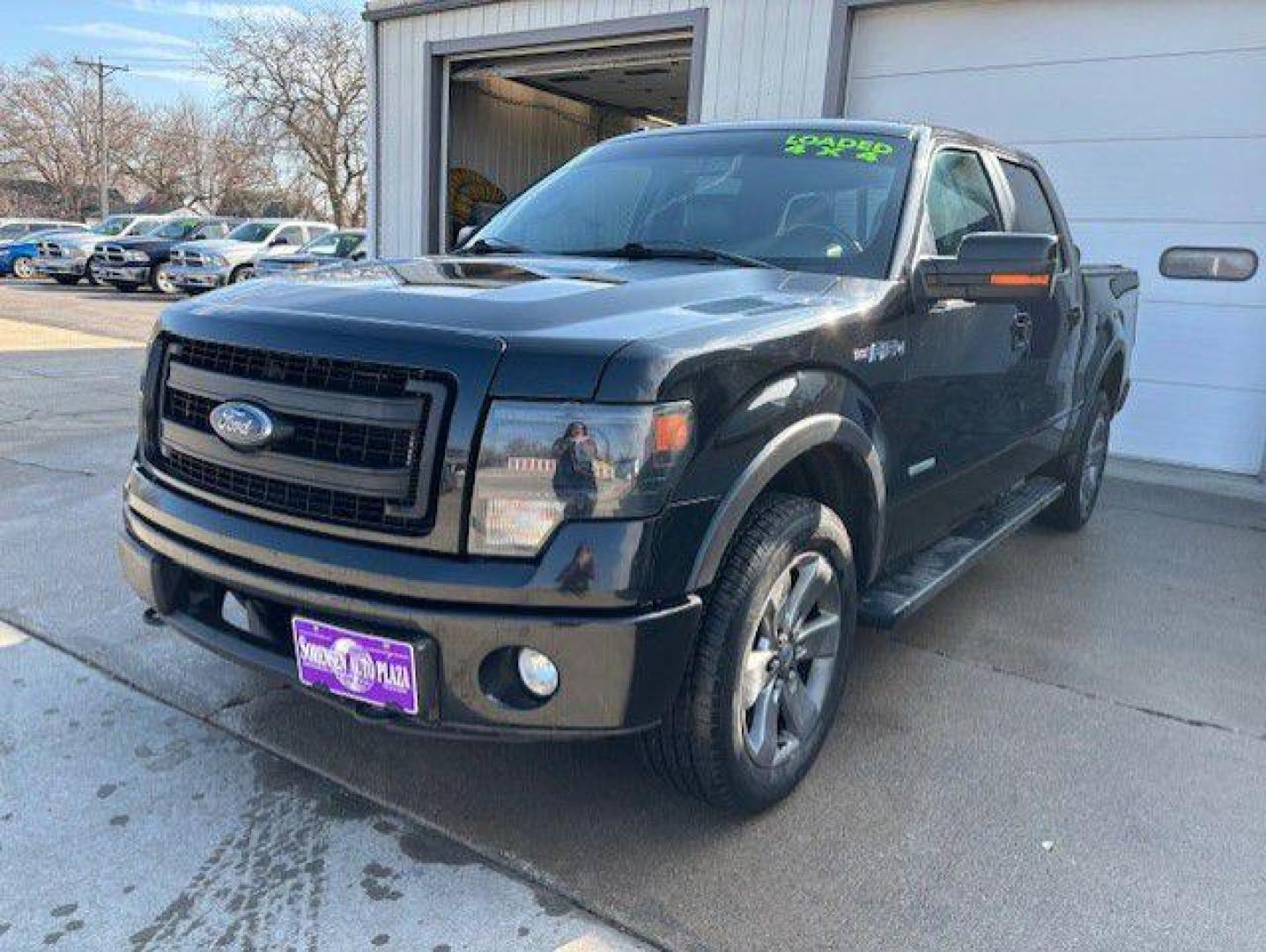 2013 BLACK FORD F150 SUPERCREW (1FTFW1ETXDK) with an 3.5L engine, Automatic transmission, located at 1100 W. Sheridan Ave., Shenandoah, 51601, (712) 246-1600, 40.765678, -95.388817 - Photo#0