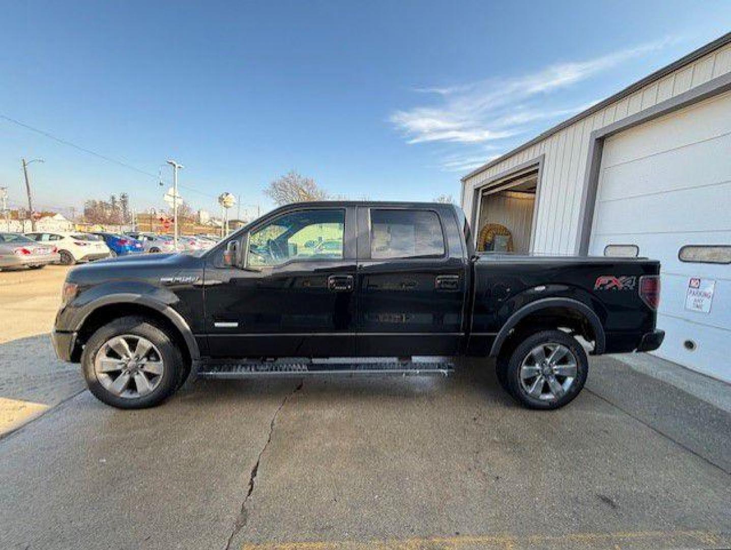 2013 BLACK FORD F150 SUPERCREW (1FTFW1ETXDK) with an 3.5L engine, Automatic transmission, located at 1100 W. Sheridan Ave., Shenandoah, 51601, (712) 246-1600, 40.765678, -95.388817 - Photo#2