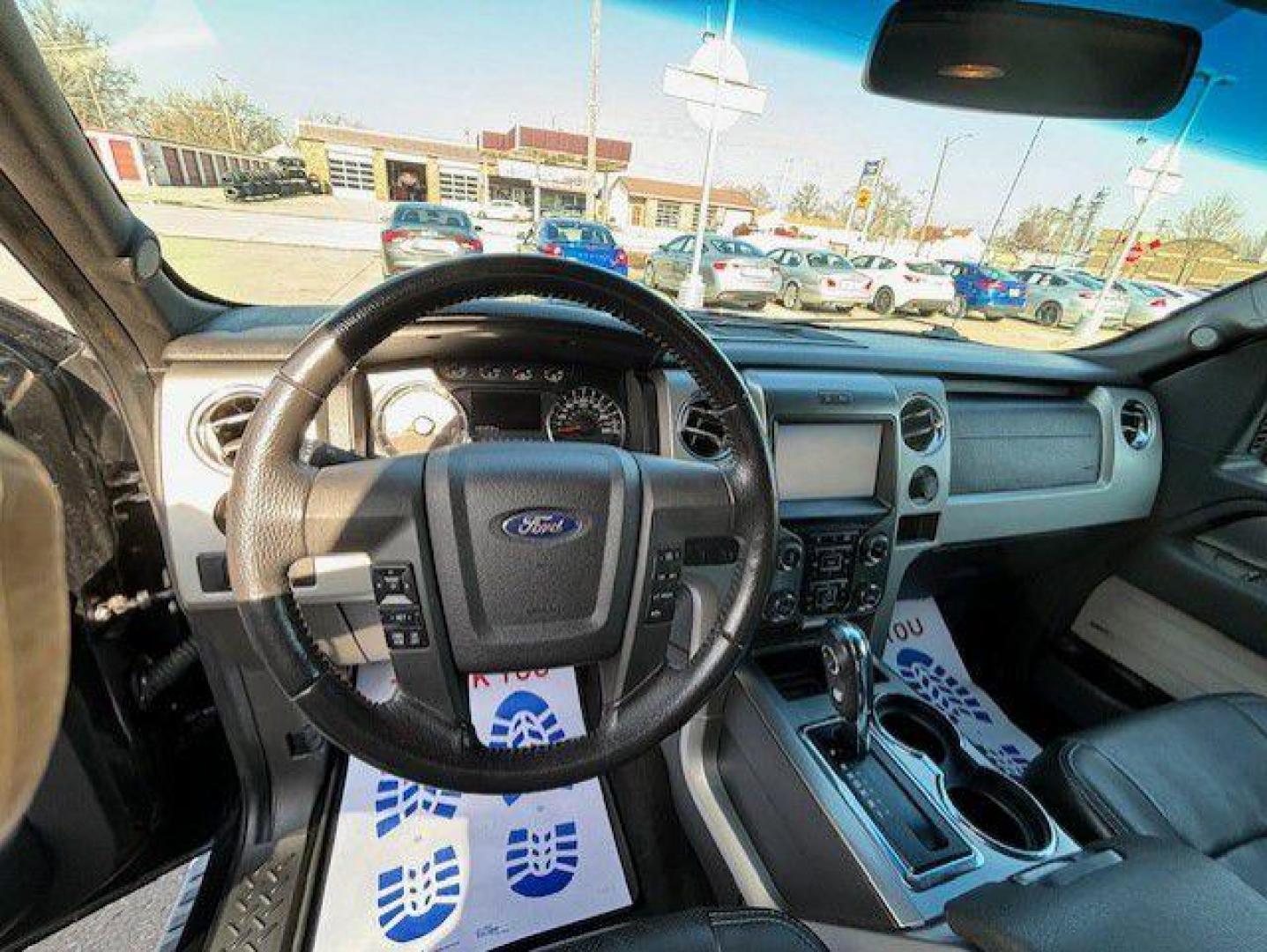 2013 BLACK FORD F150 SUPERCREW (1FTFW1ETXDK) with an 3.5L engine, Automatic transmission, located at 1100 W. Sheridan Ave., Shenandoah, 51601, (712) 246-1600, 40.765678, -95.388817 - Photo#4