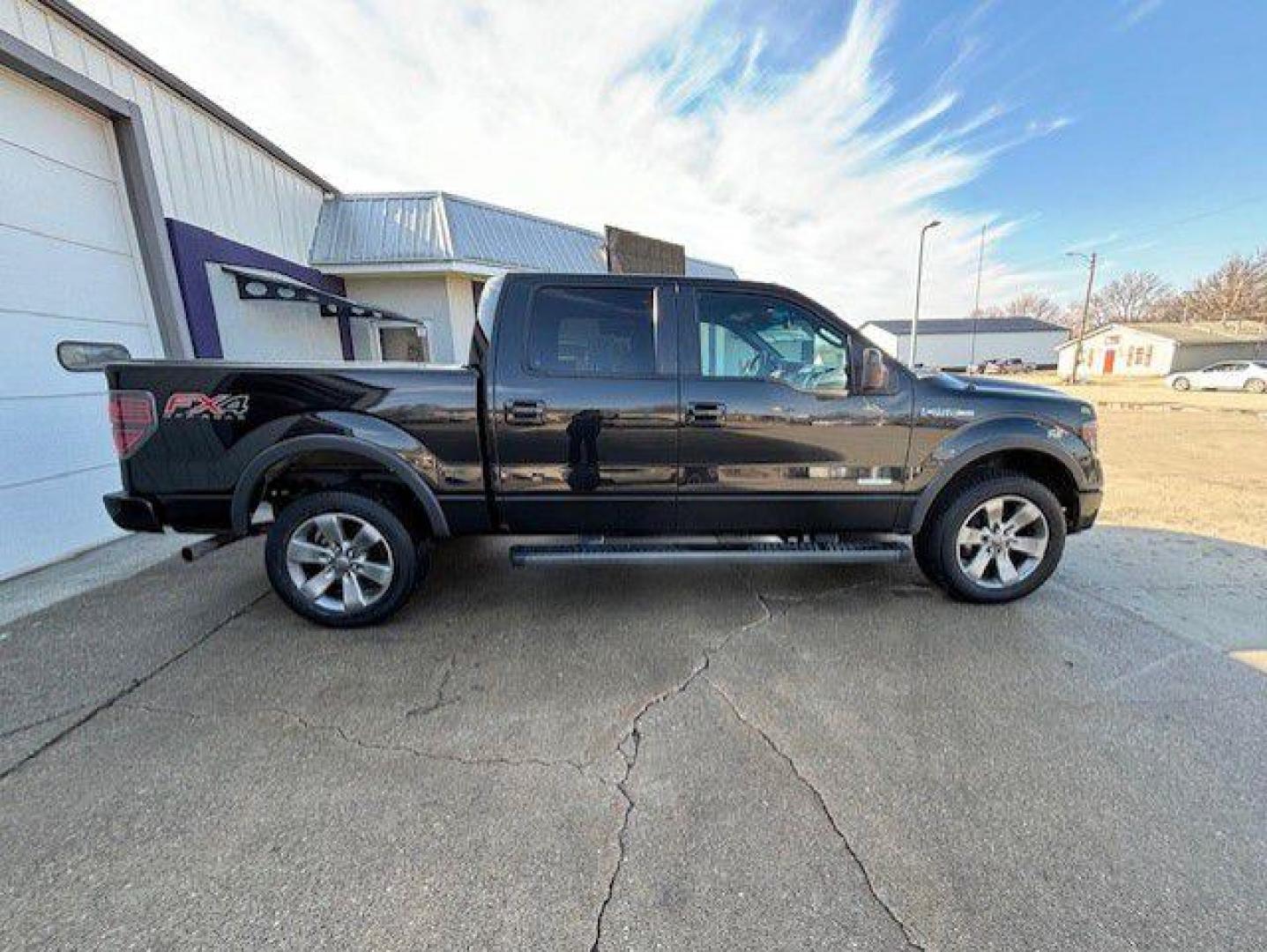 2013 BLACK FORD F150 SUPERCREW (1FTFW1ETXDK) with an 3.5L engine, Automatic transmission, located at 1100 W. Sheridan Ave., Shenandoah, 51601, (712) 246-1600, 40.765678, -95.388817 - Photo#6