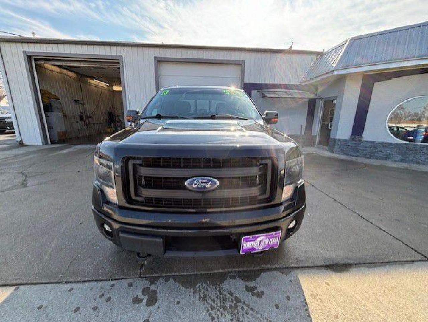 2013 BLACK FORD F150 SUPERCREW (1FTFW1ETXDK) with an 3.5L engine, Automatic transmission, located at 1100 W. Sheridan Ave., Shenandoah, 51601, (712) 246-1600, 40.765678, -95.388817 - Photo#7