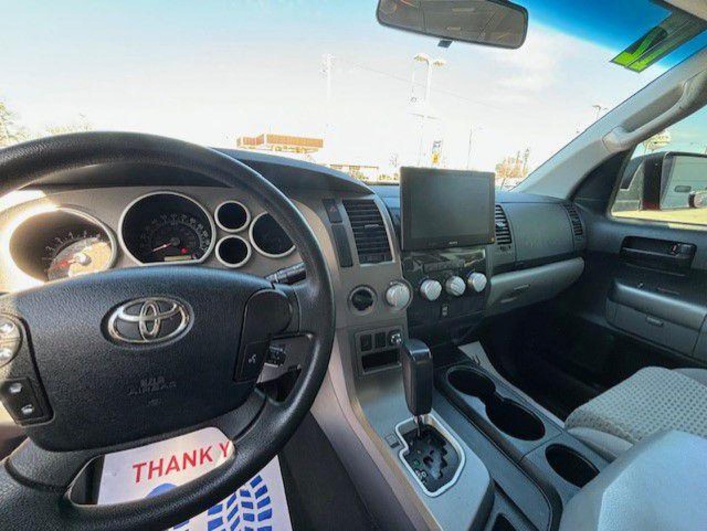 2012 RED TOYOTA TUNDRA DOUBLE CAB SR5 (5TFUM5F14CX) with an 4.6L engine, Automatic transmission, located at 1100 W. Sheridan Ave., Shenandoah, 51601, (712) 246-1600, 40.765678, -95.388817 - Photo#4