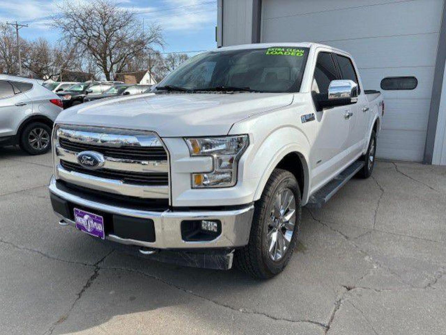 2017 WHITE FORD F150 SUPERCREW (1FTEW1EP1HK) with an 2.7L engine, Automatic transmission, located at 1100 W. Sheridan Ave., Shenandoah, 51601, (712) 246-1600, 40.765678, -95.388817 - Photo#0