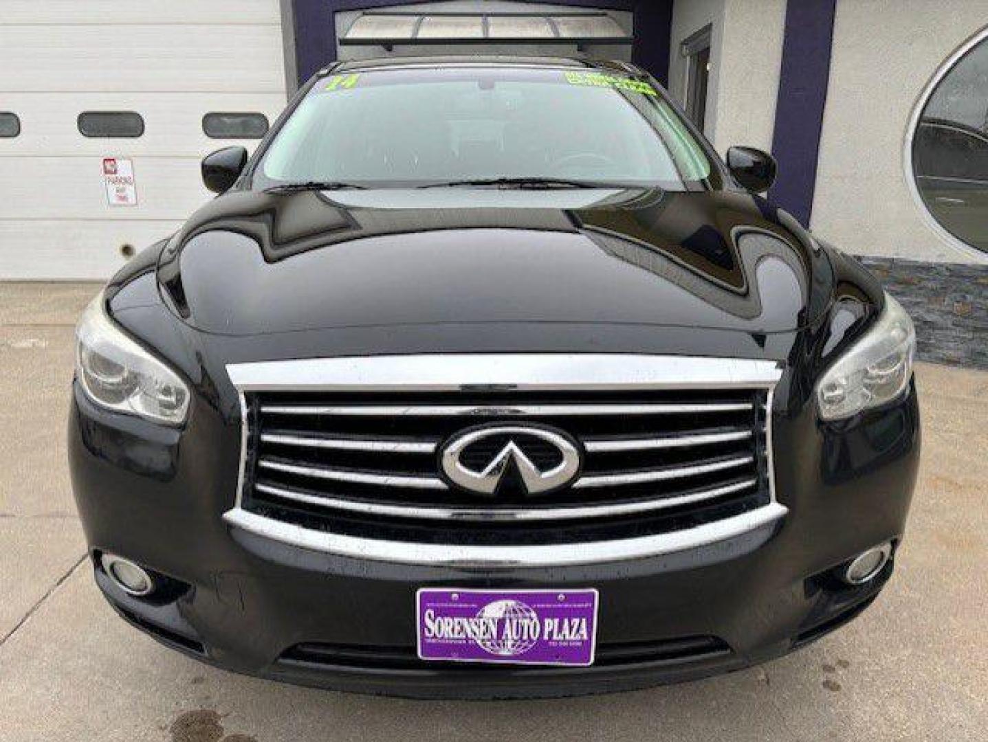 2014 BLACK INFINITI QX60 (5N1AL0MMXEC) with an 3.5L engine, Continuously Variable transmission, located at 1100 W. Sheridan Ave., Shenandoah, 51601, (712) 246-1600, 40.765678, -95.388817 - Photo#9