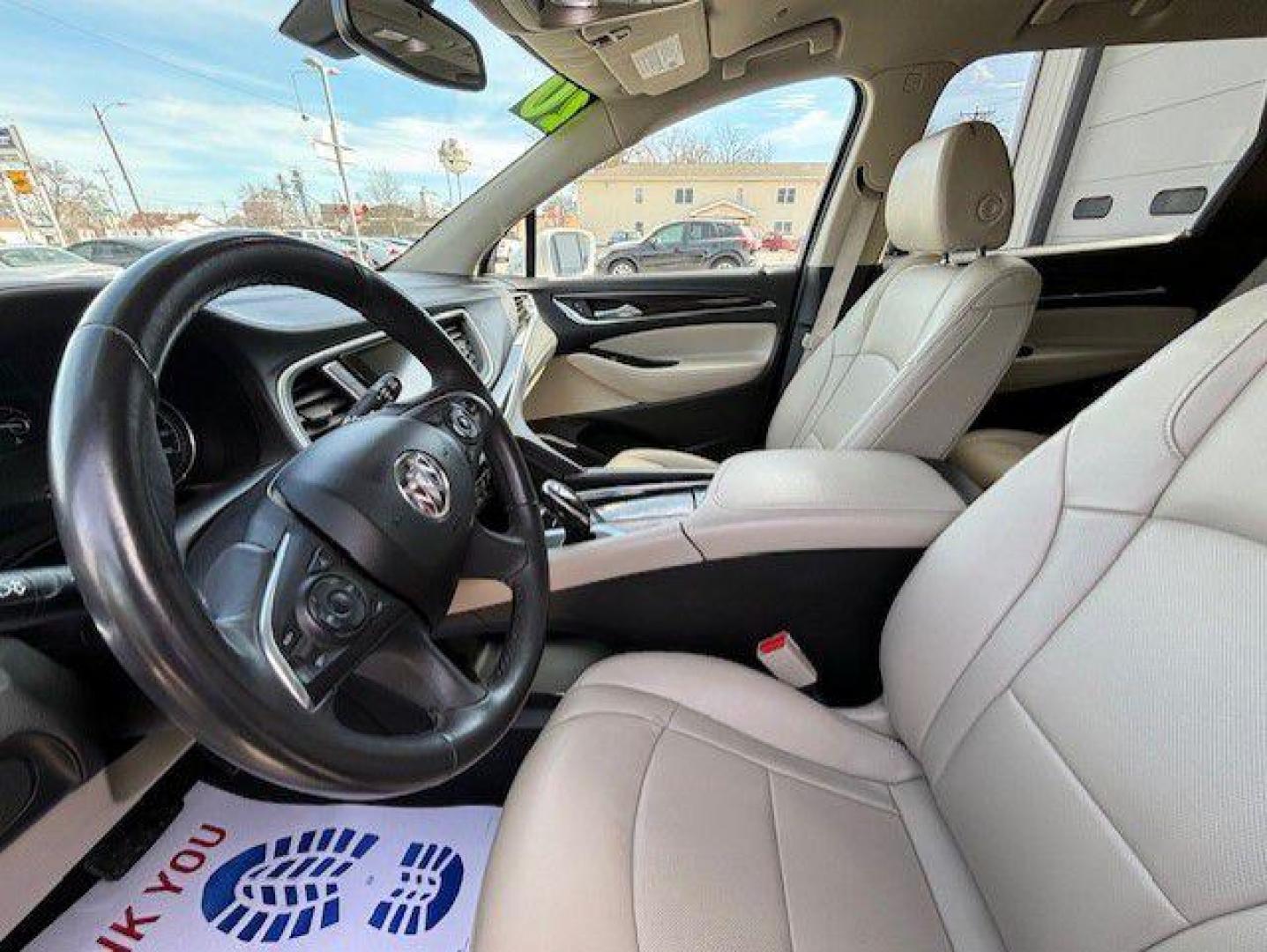 2020 WHITE BUICK ENCLAVE ESSENCE (5GAERBKW5LJ) with an 3.6L engine, Automatic transmission, located at 1100 W. Sheridan Ave., Shenandoah, 51601, (712) 246-1600, 40.765678, -95.388817 - Photo#3