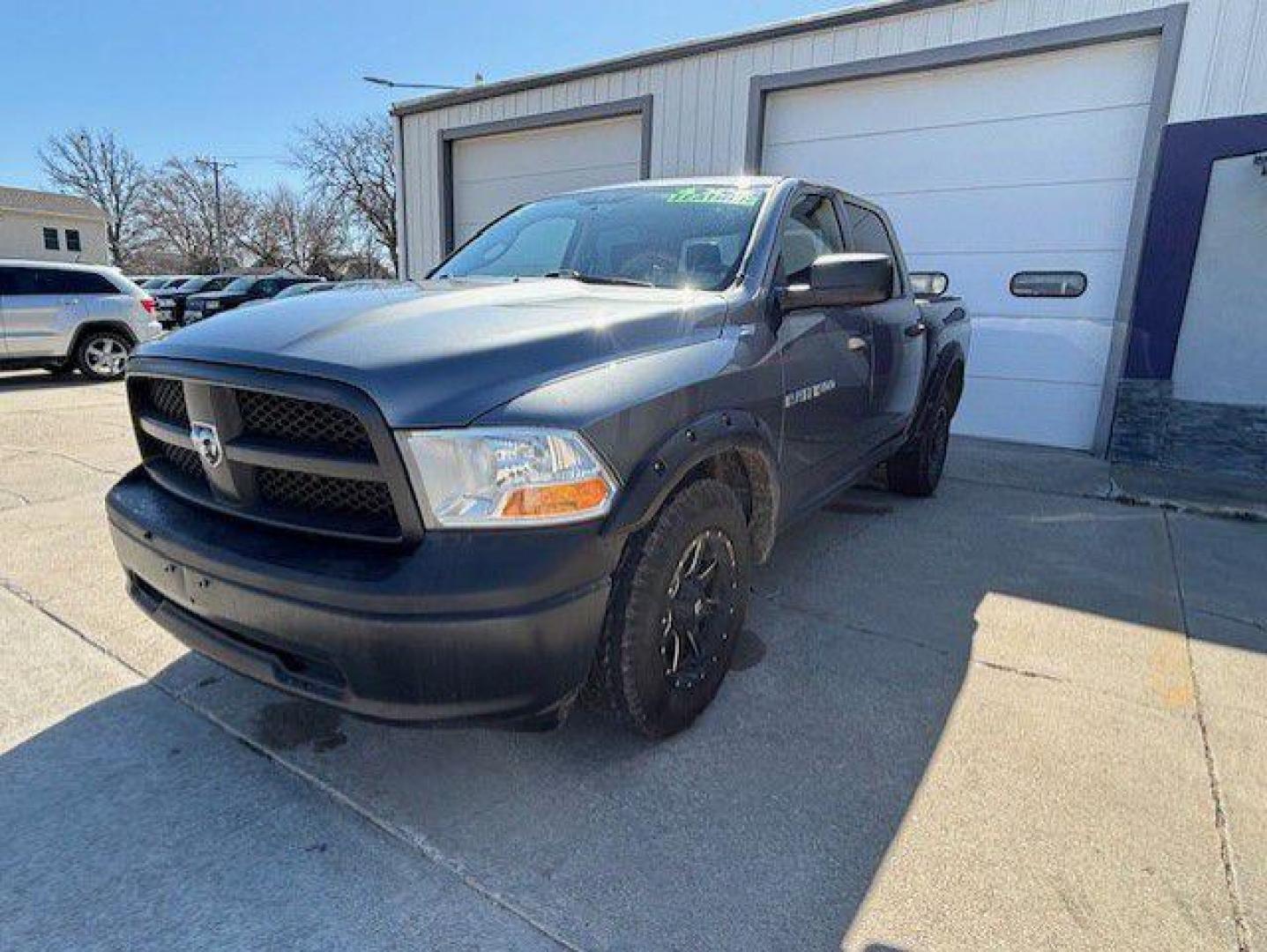 2012 GRAY DODGE RAM 1500 ST (1C6RD7KP0CS) with an 4.7L engine, Automatic transmission, located at 1100 W. Sheridan Ave., Shenandoah, 51601, (712) 246-1600, 40.765678, -95.388817 - Photo#0