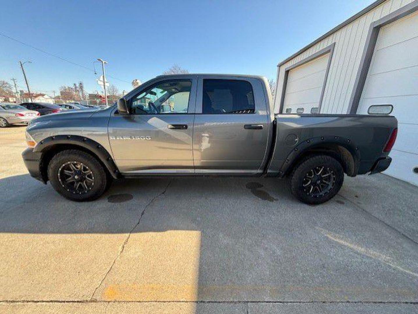 2012 GRAY DODGE RAM 1500 ST (1C6RD7KP0CS) with an 4.7L engine, Automatic transmission, located at 1100 W. Sheridan Ave., Shenandoah, 51601, (712) 246-1600, 40.765678, -95.388817 - Photo#2