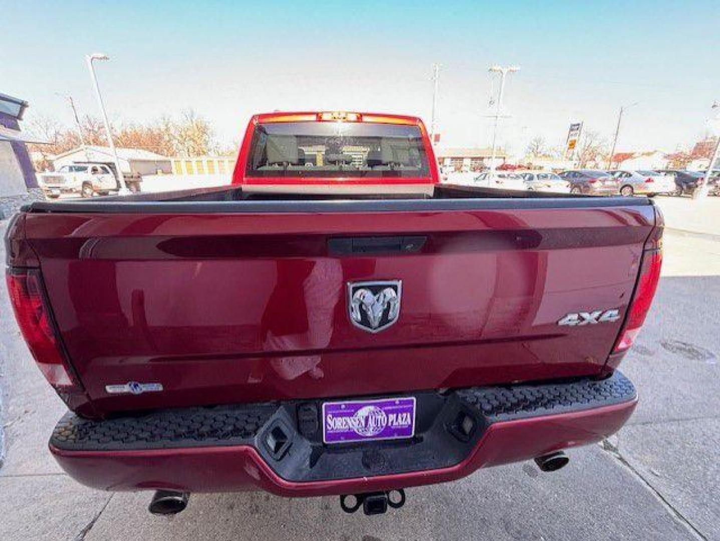 2014 MAROON RAM 1500 TRADESMAN (1C6RR7KT6ES) with an 5.7L engine, Automatic transmission, located at 1100 W. Sheridan Ave., Shenandoah, 51601, (712) 246-1600, 40.765678, -95.388817 - Photo#7