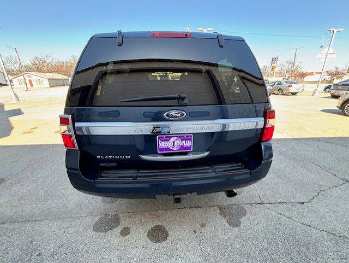 2016 BLUE FORD EXPEDITION PLATINUM (1FMJU1MT4GE) with an 3.5L engine, Automatic transmission, located at 1100 W. Sheridan Ave., Shenandoah, 51601, (712) 246-1600, 40.765678, -95.388817 - Photo#7