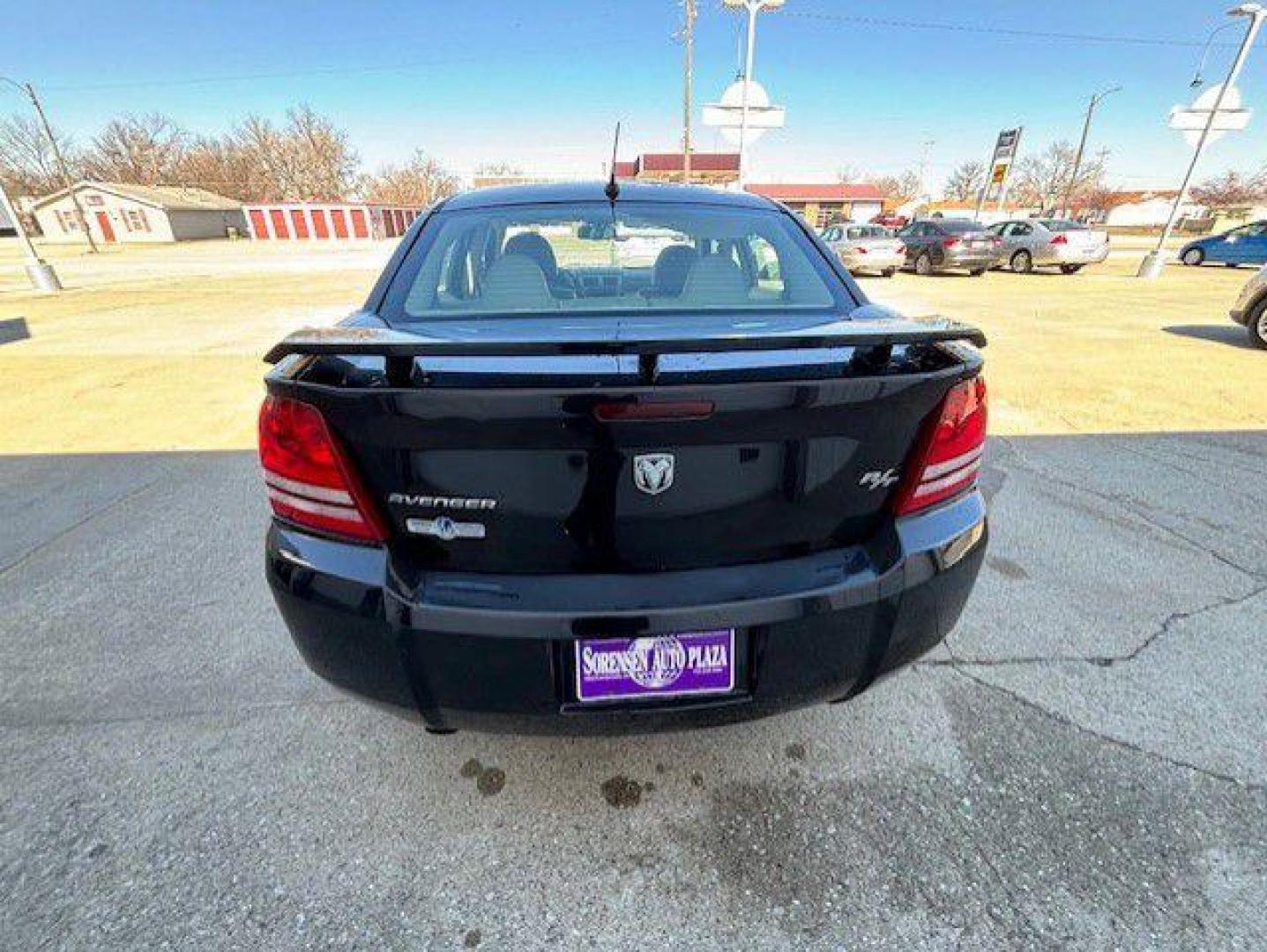 2008 BLACK DODGE AVENGER R/T (1B3LC76M78N) with an 3.5L engine, Automatic transmission, located at 1100 W. Sheridan Ave., Shenandoah, 51601, (712) 246-1600, 40.765678, -95.388817 - Photo#2