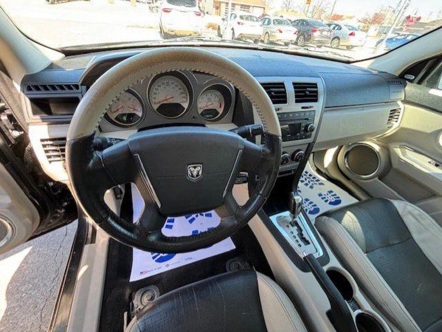 2008 BLACK DODGE AVENGER R/T (1B3LC76M78N) with an 3.5L engine, Automatic transmission, located at 1100 W. Sheridan Ave., Shenandoah, 51601, (712) 246-1600, 40.765678, -95.388817 - Photo#4