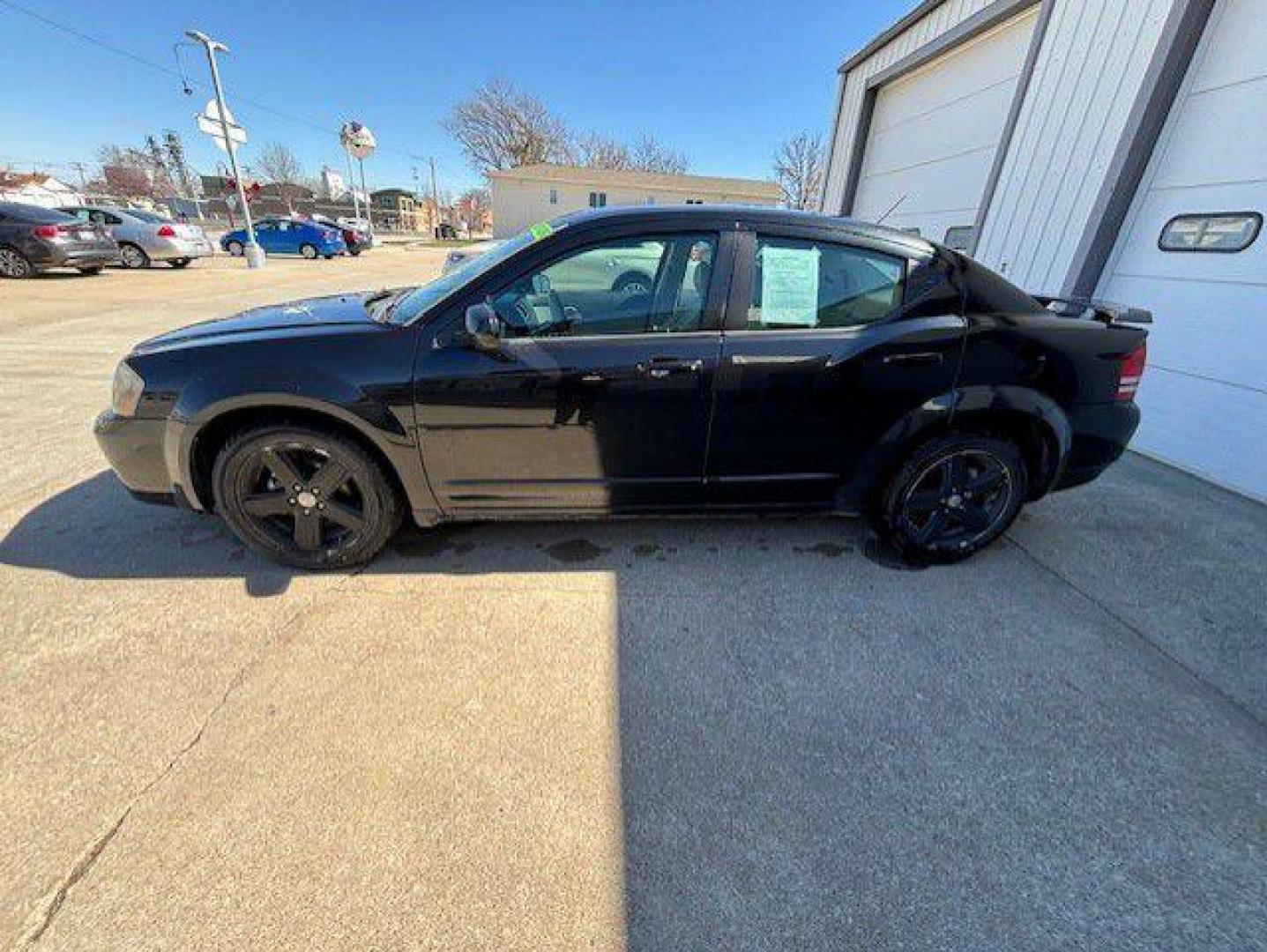 2008 BLACK DODGE AVENGER R/T (1B3LC76M78N) with an 3.5L engine, Automatic transmission, located at 1100 W. Sheridan Ave., Shenandoah, 51601, (712) 246-1600, 40.765678, -95.388817 - Photo#6