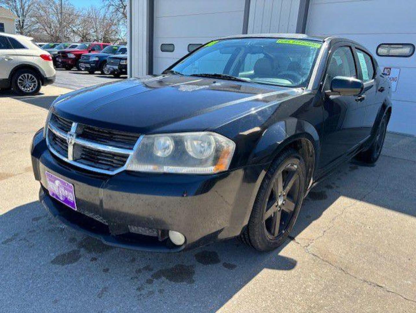 2008 BLACK DODGE AVENGER R/T (1B3LC76M78N) with an 3.5L engine, Automatic transmission, located at 1100 W. Sheridan Ave., Shenandoah, 51601, (712) 246-1600, 40.765678, -95.388817 - Photo#8