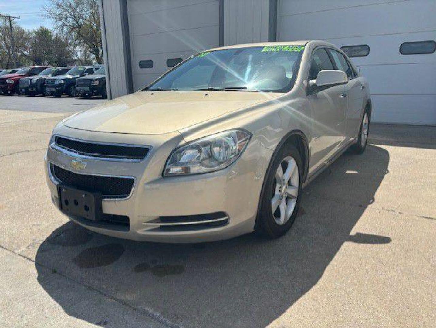 2012 GOLD CHEVROLET MALIBU 1LT (1G1ZC5E00CF) with an 2.4L engine, Automatic transmission, located at 1100 W. Sheridan Ave., Shenandoah, 51601, (712) 246-1600, 40.765678, -95.388817 - Photo#0