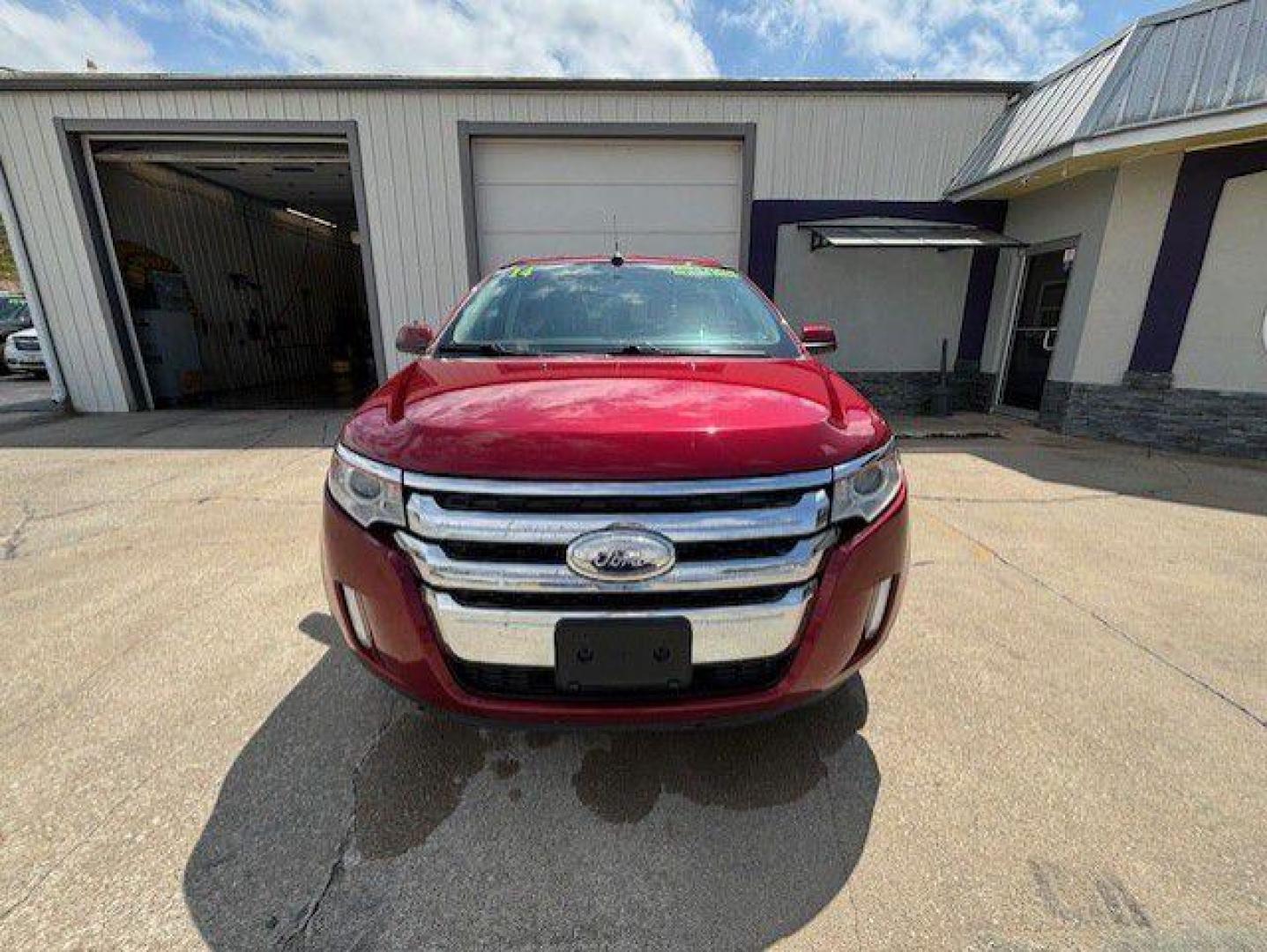 2014 RED FORD EDGE SEL (2FMDK4JC9EB) with an 3.5L engine, Automatic transmission, located at 1100 W. Sheridan Ave., Shenandoah, 51601, (712) 246-1600, 40.765678, -95.388817 - Photo#5