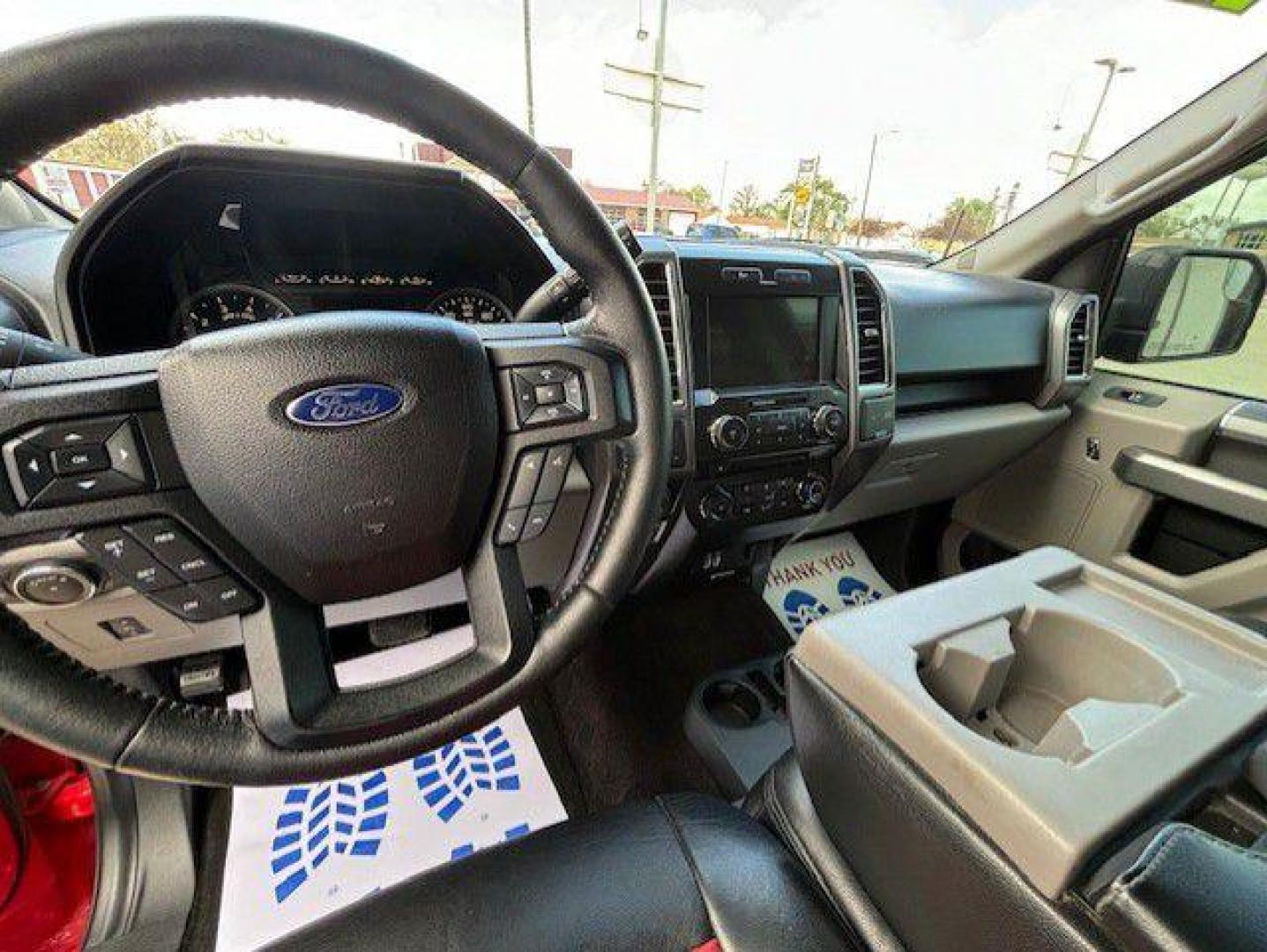 2016 RED FORD F150 SUPERCREW (1FTEW1EG4GK) with an 3.5L engine, Automatic transmission, located at 1100 W. Sheridan Ave., Shenandoah, 51601, (712) 246-1600, 40.765678, -95.388817 - Photo#4