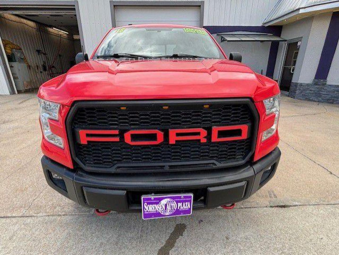 2016 RED FORD F150 SUPERCREW (1FTEW1EG4GK) with an 3.5L engine, Automatic transmission, located at 1100 W. Sheridan Ave., Shenandoah, 51601, (712) 246-1600, 40.765678, -95.388817 - Photo#8