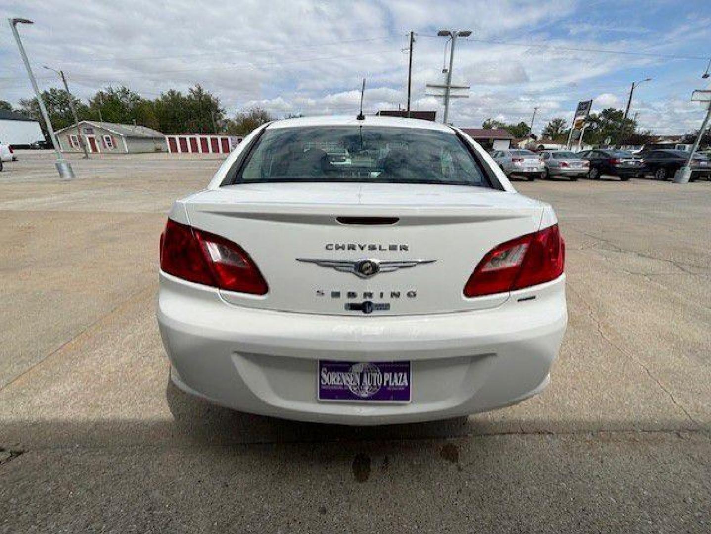 2009 WHITE CHRYSLER SEBRING TOURING (1C3LC56B19N) with an 2.4L engine, Automatic transmission, located at 1100 W. Sheridan Ave., Shenandoah, 51601, (712) 246-1600, 40.765678, -95.388817 - Photo#6