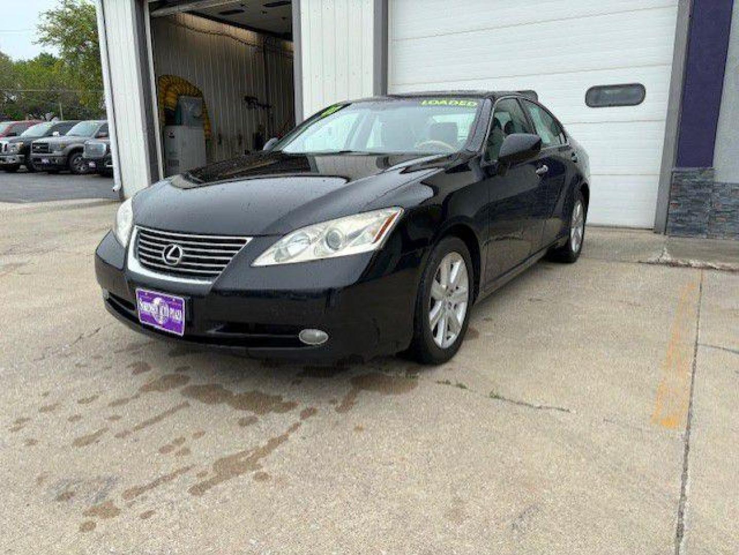 2007 BLACK LEXUS ES 350 (JTHBJ46G072) with an 3.5L engine, Automatic transmission, located at 1100 W. Sheridan Ave., Shenandoah, 51601, (712) 246-1600, 40.765678, -95.388817 - Photo#0