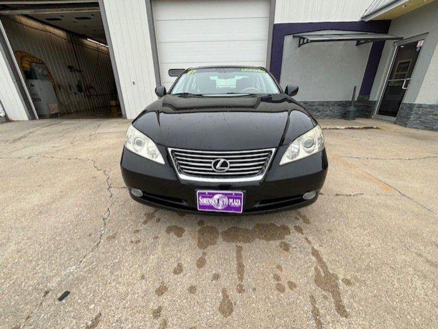 2007 BLACK LEXUS ES 350 (JTHBJ46G072) with an 3.5L engine, Automatic transmission, located at 1100 W. Sheridan Ave., Shenandoah, 51601, (712) 246-1600, 40.765678, -95.388817 - Photo#8