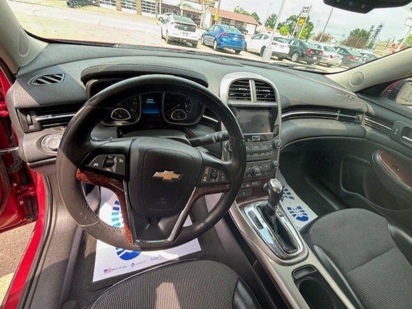 2013 RED CHEVROLET MALIBU 2LT (1G11E5SA8DF) with an 2.5L engine, Automatic transmission, located at 1100 W. Sheridan Ave., Shenandoah, 51601, (712) 246-1600, 40.765678, -95.388817 - Photo#3