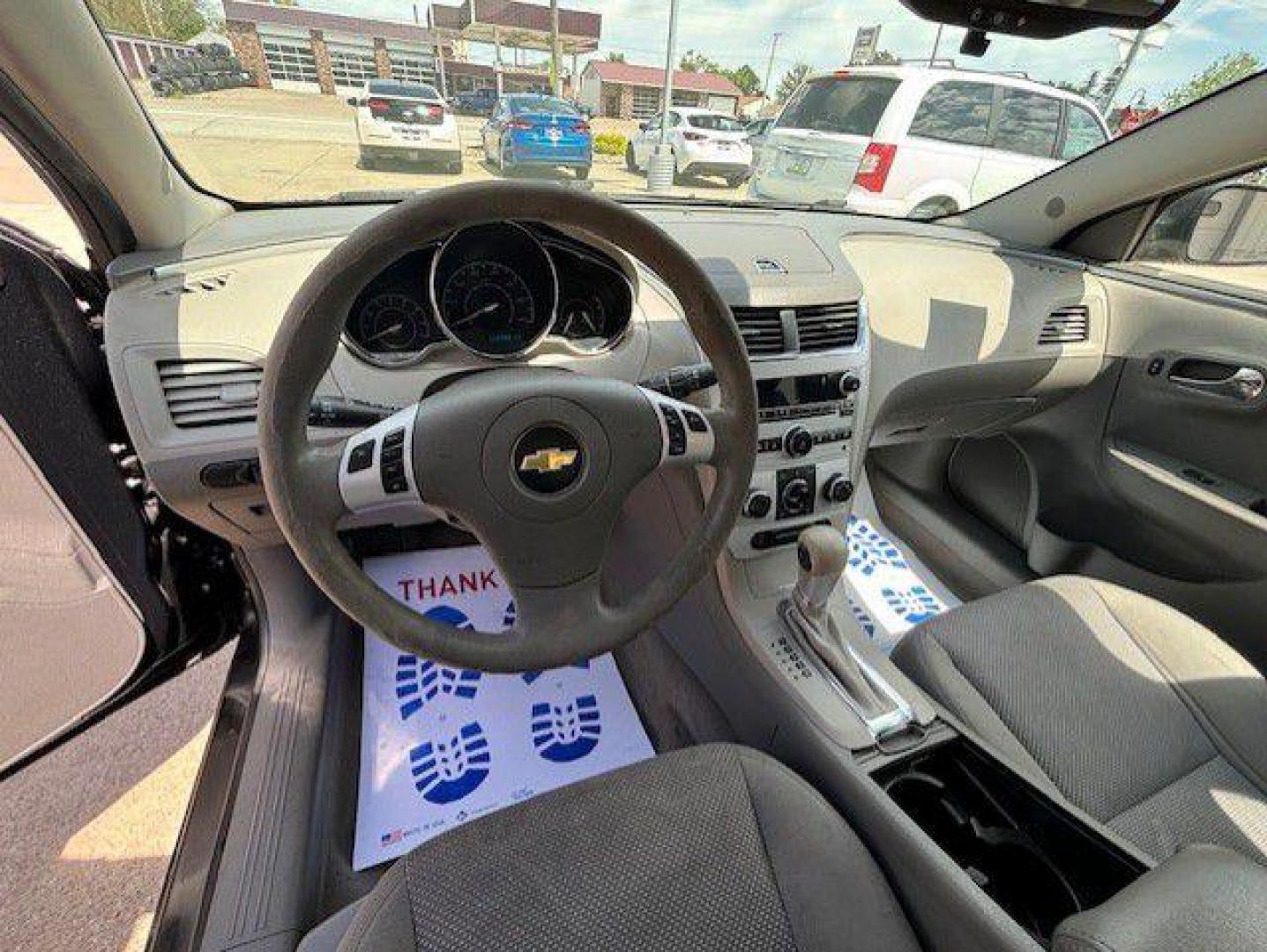 2012 BLACK CHEVROLET MALIBU LS (1G1ZB5E00CF) with an 2.4L engine, Automatic transmission, located at 1100 W. Sheridan Ave., Shenandoah, 51601, (712) 246-1600, 40.765678, -95.388817 - Photo#4