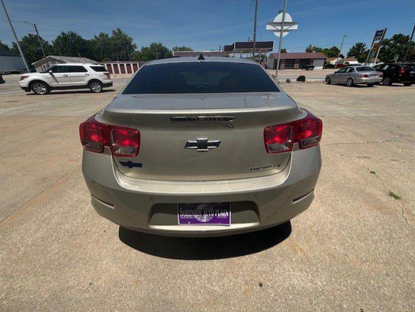 2014 GOLD CHEVROLET MALIBU LS (1G11B5SL3EF) with an 2.5L engine, Automatic transmission, located at 1100 W. Sheridan Ave., Shenandoah, 51601, (712) 246-1600, 40.765678, -95.388817 - Photo#2