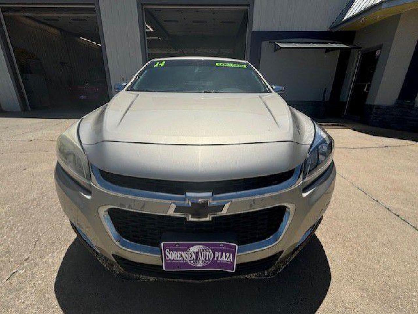 2014 GOLD CHEVROLET MALIBU LS (1G11B5SL3EF) with an 2.5L engine, Automatic transmission, located at 1100 W. Sheridan Ave., Shenandoah, 51601, (712) 246-1600, 40.765678, -95.388817 - Photo#5