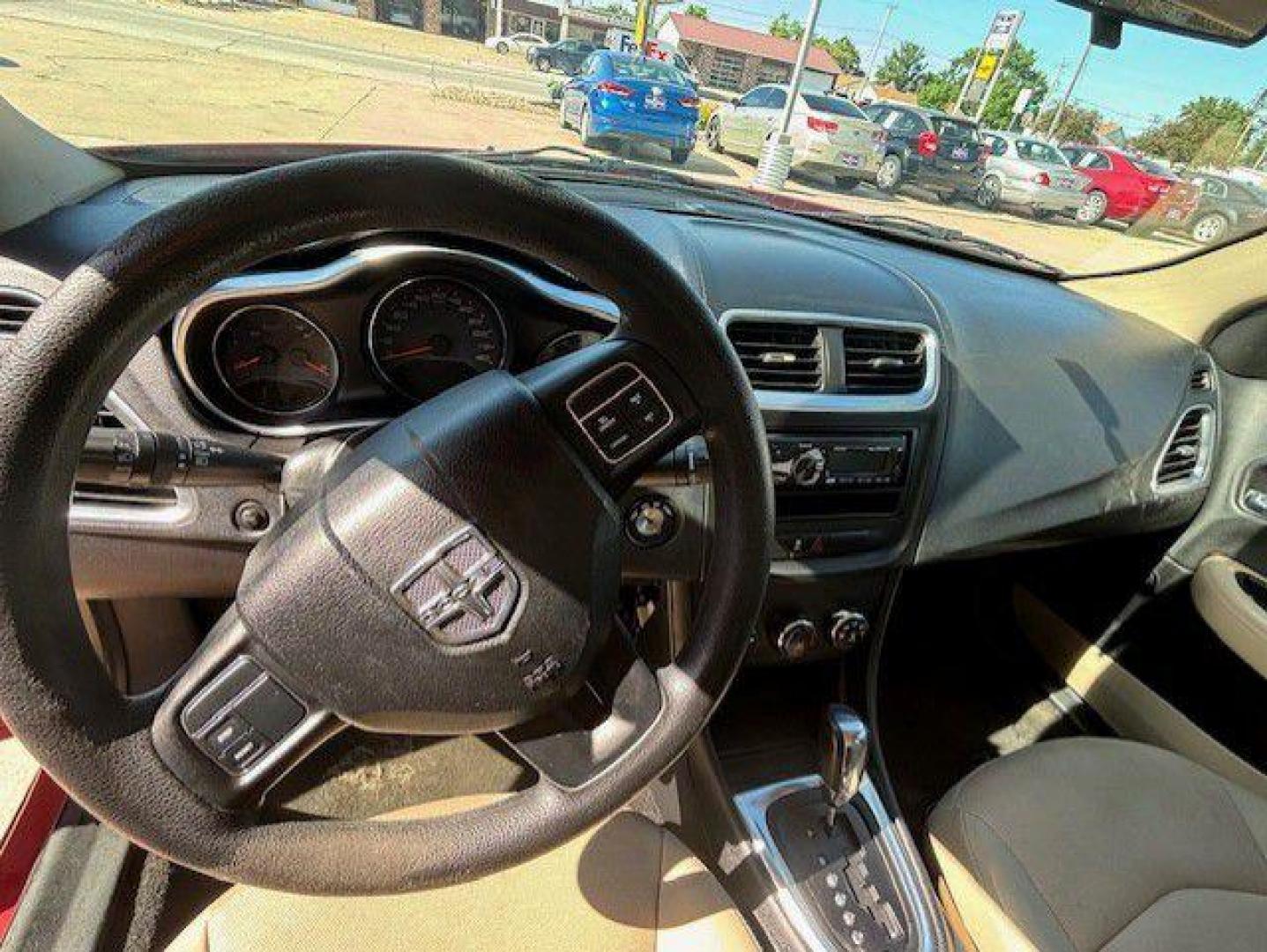 2012 RED DODGE AVENGER SE (1C3CDZABXCN) with an 2.4L engine, Automatic transmission, located at 1100 W. Sheridan Ave., Shenandoah, 51601, (712) 246-1600, 40.765678, -95.388817 - Photo#7