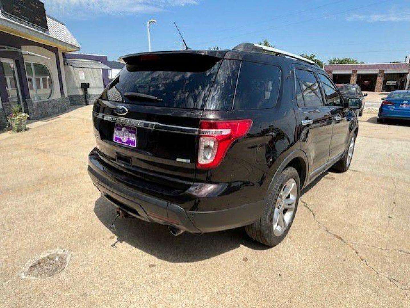 2014 BROWN FORD EXPLORER LIMITED (1FM5K8F88EG) with an 3.5L engine, Automatic transmission, located at 1100 W. Sheridan Ave., Shenandoah, 51601, (712) 246-1600, 40.765678, -95.388817 - Photo#7