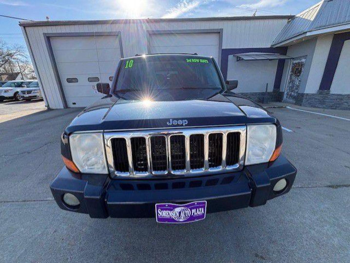 2010 BLUE JEEP COMMANDER SPORT (1J4RG4GK5AC) with an 3.7L engine, Automatic transmission, located at 1100 W. Sheridan Ave., Shenandoah, 51601, (712) 246-1600, 40.765678, -95.388817 - Photo#9