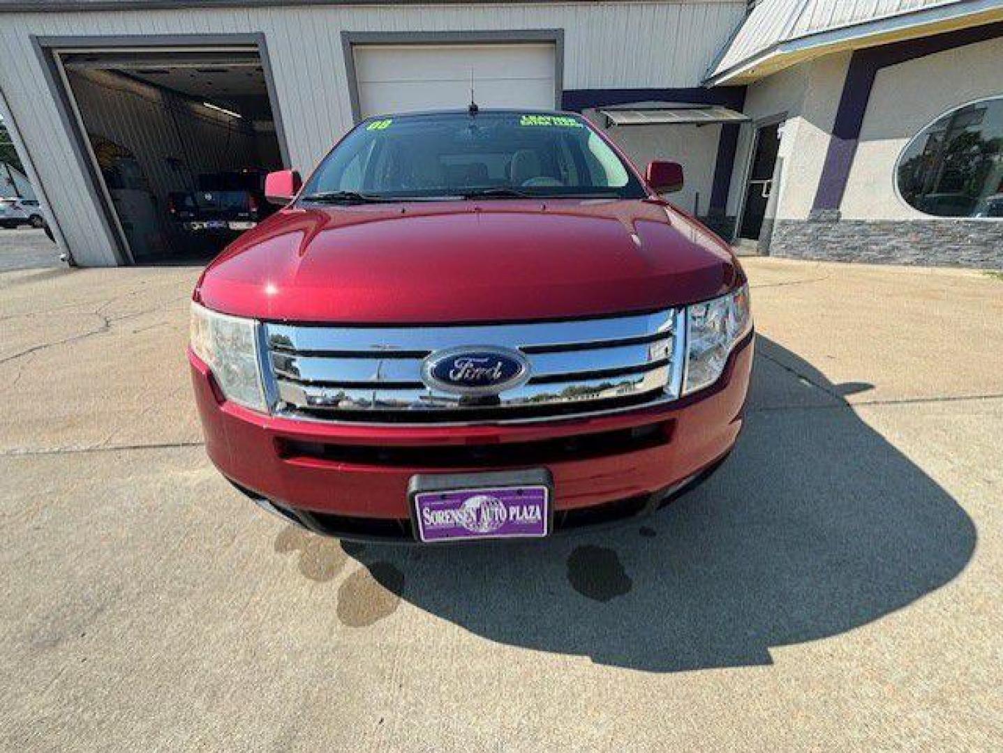 2008 MAROON FORD EDGE LIMITED (2FMDK49C18B) with an 3.5L engine, Automatic transmission, located at 1100 W. Sheridan Ave., Shenandoah, 51601, (712) 246-1600, 40.765678, -95.388817 - Photo#8