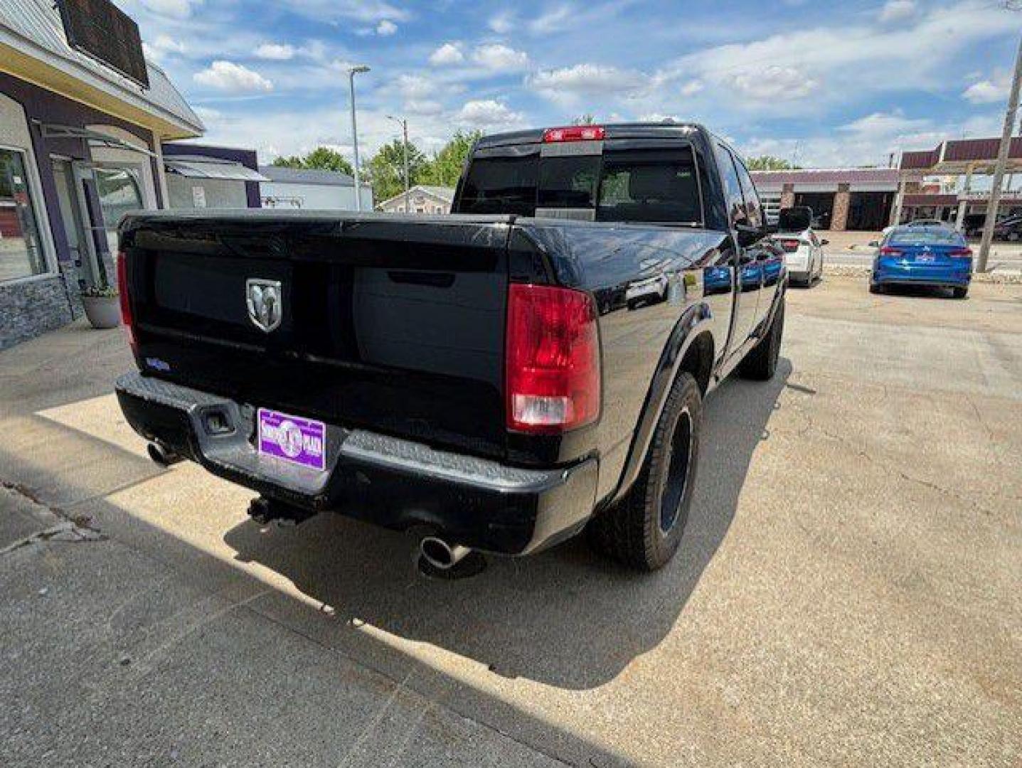 2014 BLACK RAM 1500 SPORT (1C6RR7UT2ES) with an 5.7L engine, Automatic transmission, located at 1100 W. Sheridan Ave., Shenandoah, 51601, (712) 246-1600, 40.765678, -95.388817 - Photo#8