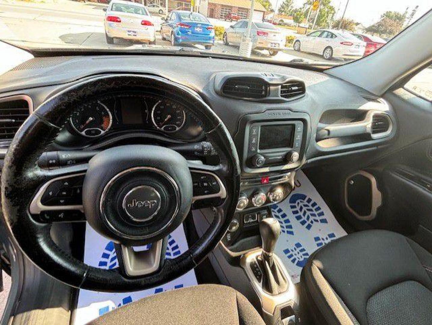 2016 GRAY JEEP RENEGADE LATITUDE (ZACCJBBT8GP) with an 2.4L engine, Automatic transmission, located at 1100 W. Sheridan Ave., Shenandoah, 51601, (712) 246-1600, 40.765678, -95.388817 - Photo#3