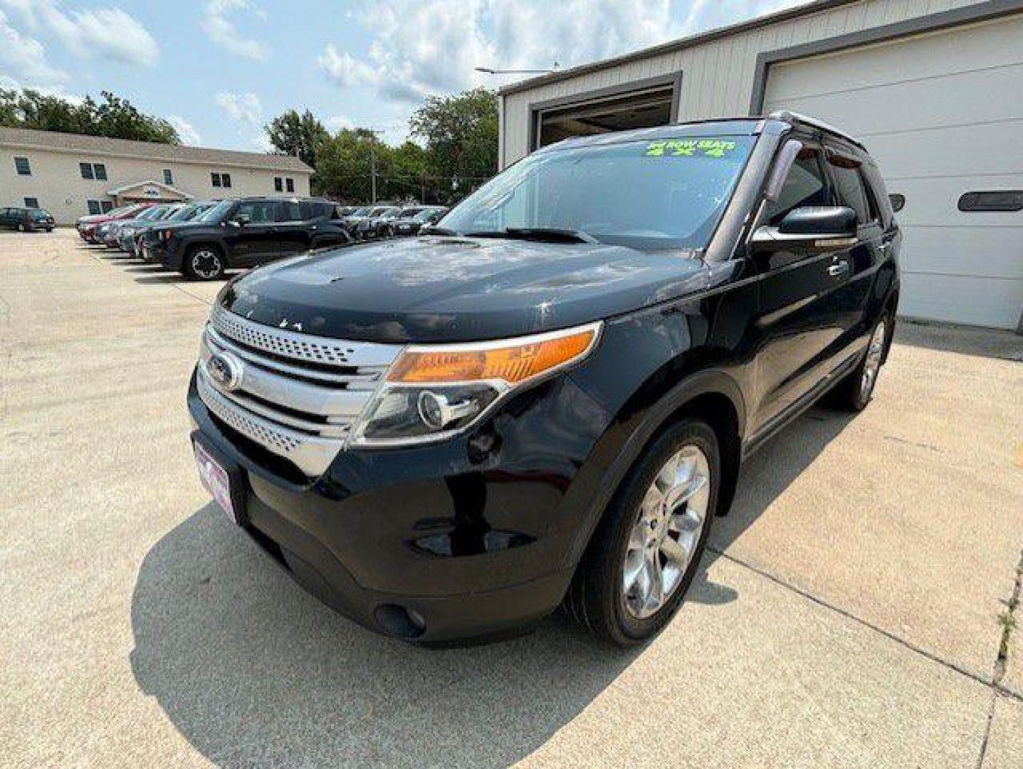 2012 BLACK FORD EXPLORER XLT (1FMHK8D84CG) with an 3.5L engine, Automatic transmission, located at 1100 W. Sheridan Ave., Shenandoah, 51601, (712) 246-1600, 40.765678, -95.388817 - Photo#0