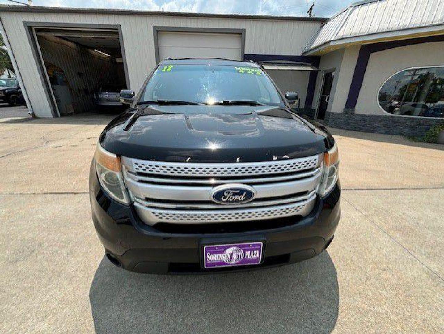 2012 BLACK FORD EXPLORER XLT (1FMHK8D84CG) with an 3.5L engine, Automatic transmission, located at 1100 W. Sheridan Ave., Shenandoah, 51601, (712) 246-1600, 40.765678, -95.388817 - Photo#8