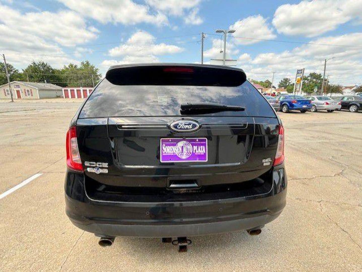 2013 BLACK FORD EDGE SEL (2FMDK4JC0DB) with an 3.5L engine, Automatic transmission, located at 1100 W. Sheridan Ave., Shenandoah, 51601, (712) 246-1600, 40.765678, -95.388817 - Photo#5