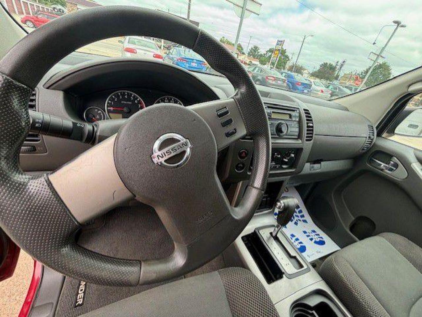 2010 RED NISSAN PATHFINDER S (5N1AR1NB3AC) with an 4.0L engine, Automatic transmission, located at 1100 W. Sheridan Ave., Shenandoah, 51601, (712) 246-1600, 40.765678, -95.388817 - Photo#3