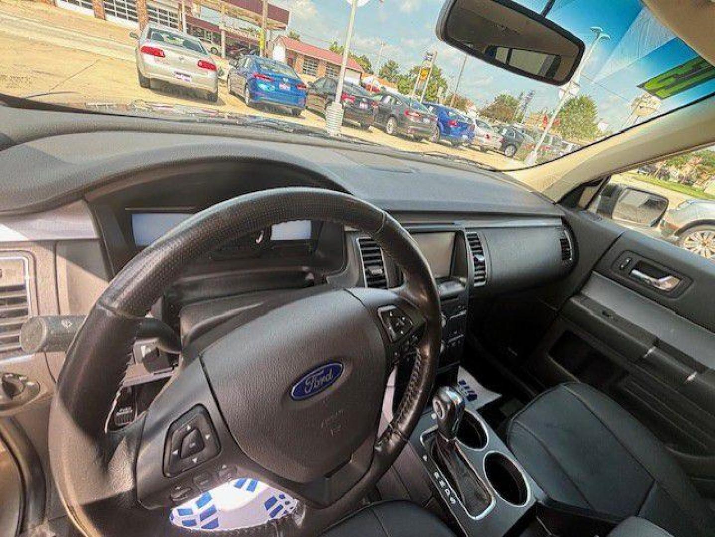 2013 GRAY FORD FLEX SEL (2FMGK5C89DB) with an 3.5L engine, Automatic transmission, located at 1100 W. Sheridan Ave., Shenandoah, 51601, (712) 246-1600, 40.765678, -95.388817 - Photo#3