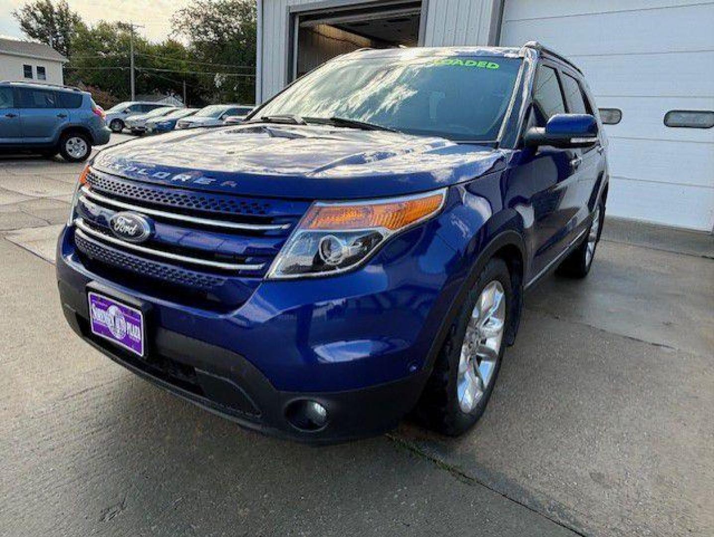 2015 BLUE FORD EXPLORER LIMITED (1FM5K8F80FG) with an 3.5L engine, Automatic transmission, located at 1100 W. Sheridan Ave., Shenandoah, 51601, (712) 246-1600, 40.765678, -95.388817 - Photo#0