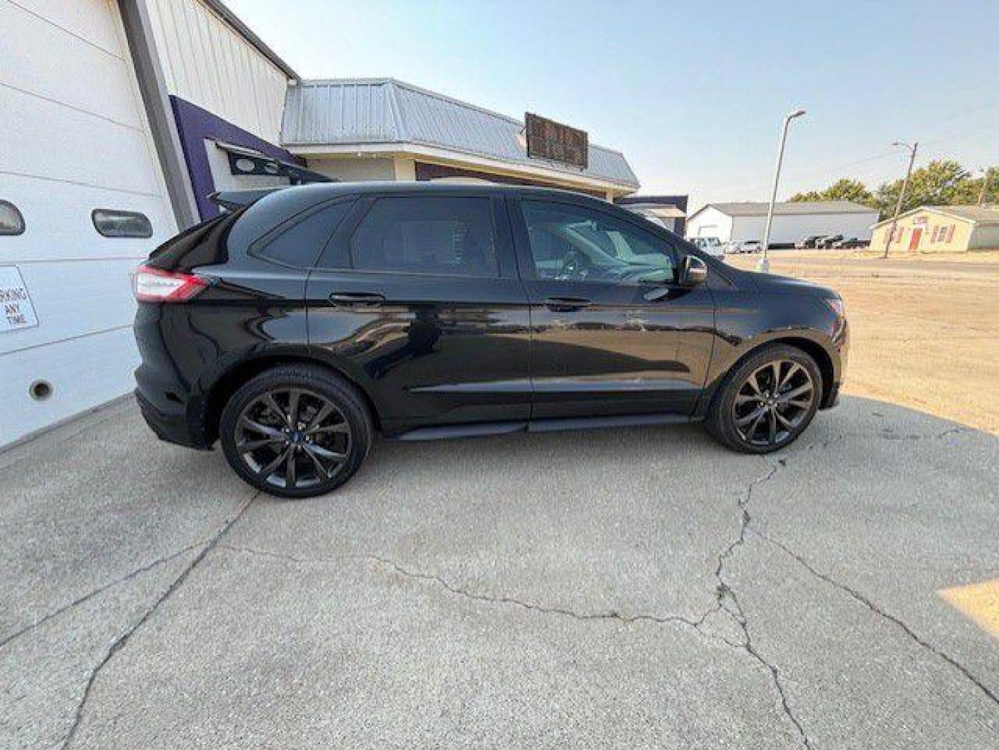 2015 BLACK FORD EDGE SPORT (2FMTK4AP0FB) with an 2.7L engine, Automatic transmission, located at 1100 W. Sheridan Ave., Shenandoah, 51601, (712) 246-1600, 40.765678, -95.388817 - Photo#6