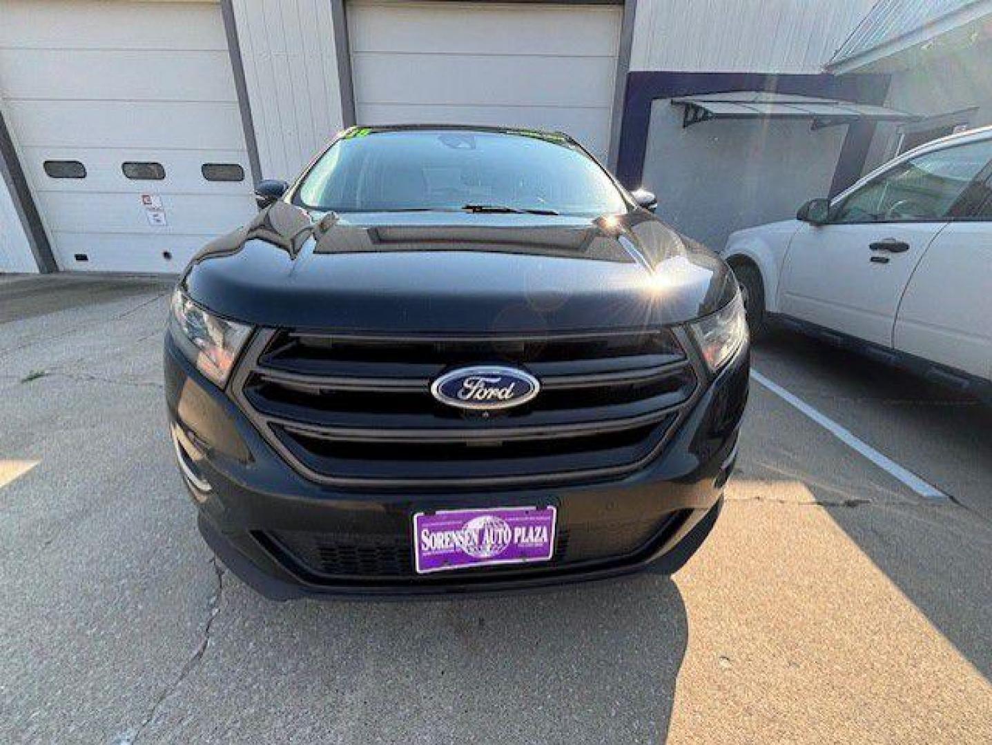 2015 BLACK FORD EDGE SPORT (2FMTK4AP0FB) with an 2.7L engine, Automatic transmission, located at 1100 W. Sheridan Ave., Shenandoah, 51601, (712) 246-1600, 40.765678, -95.388817 - Photo#7