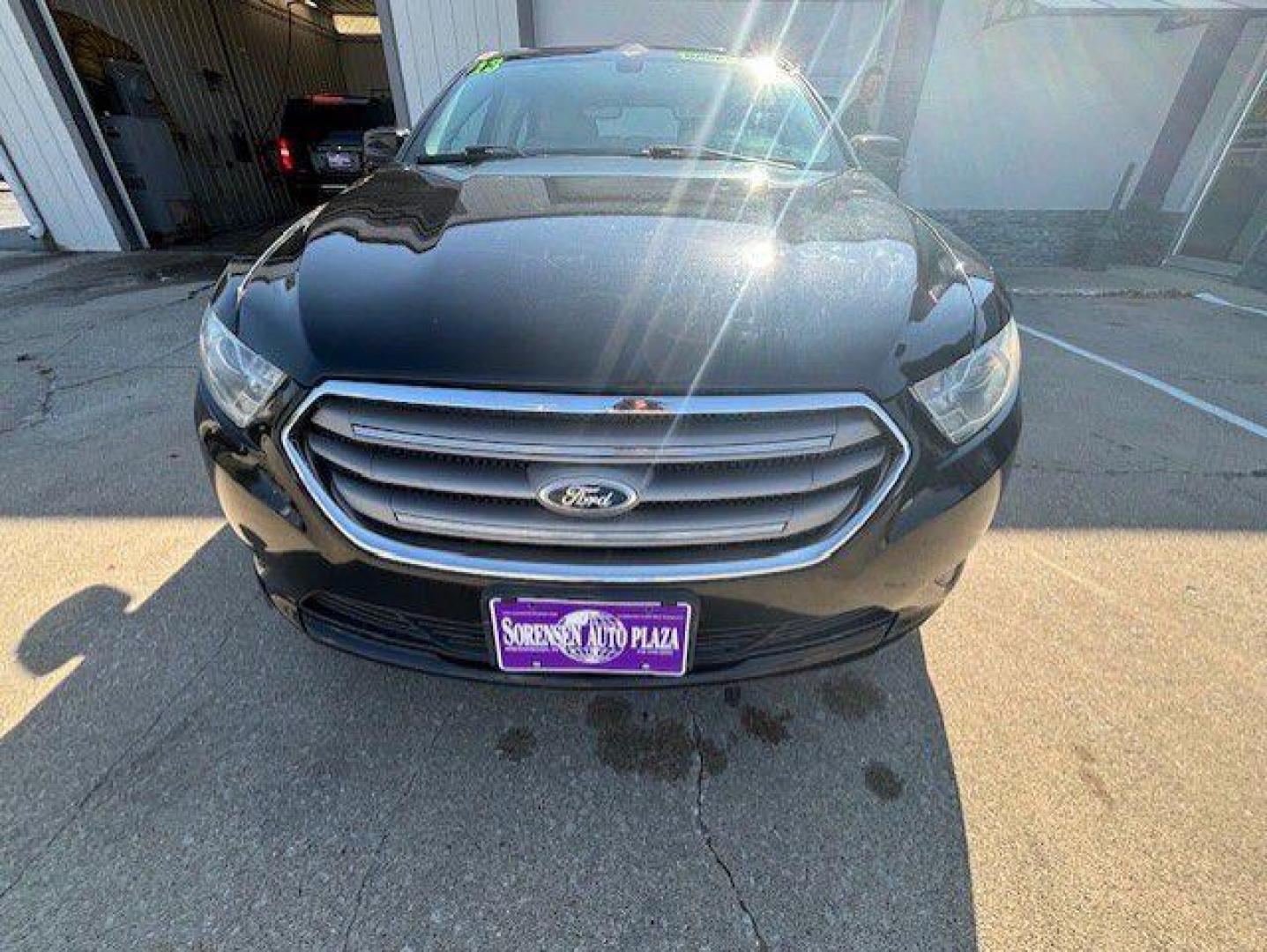 2013 BLACK FORD TAURUS SEL (1FAHP2E96DG) with an 2.0L engine, Automatic transmission, located at 1100 W. Sheridan Ave., Shenandoah, 51601, (712) 246-1600, 40.765678, -95.388817 - Photo#8