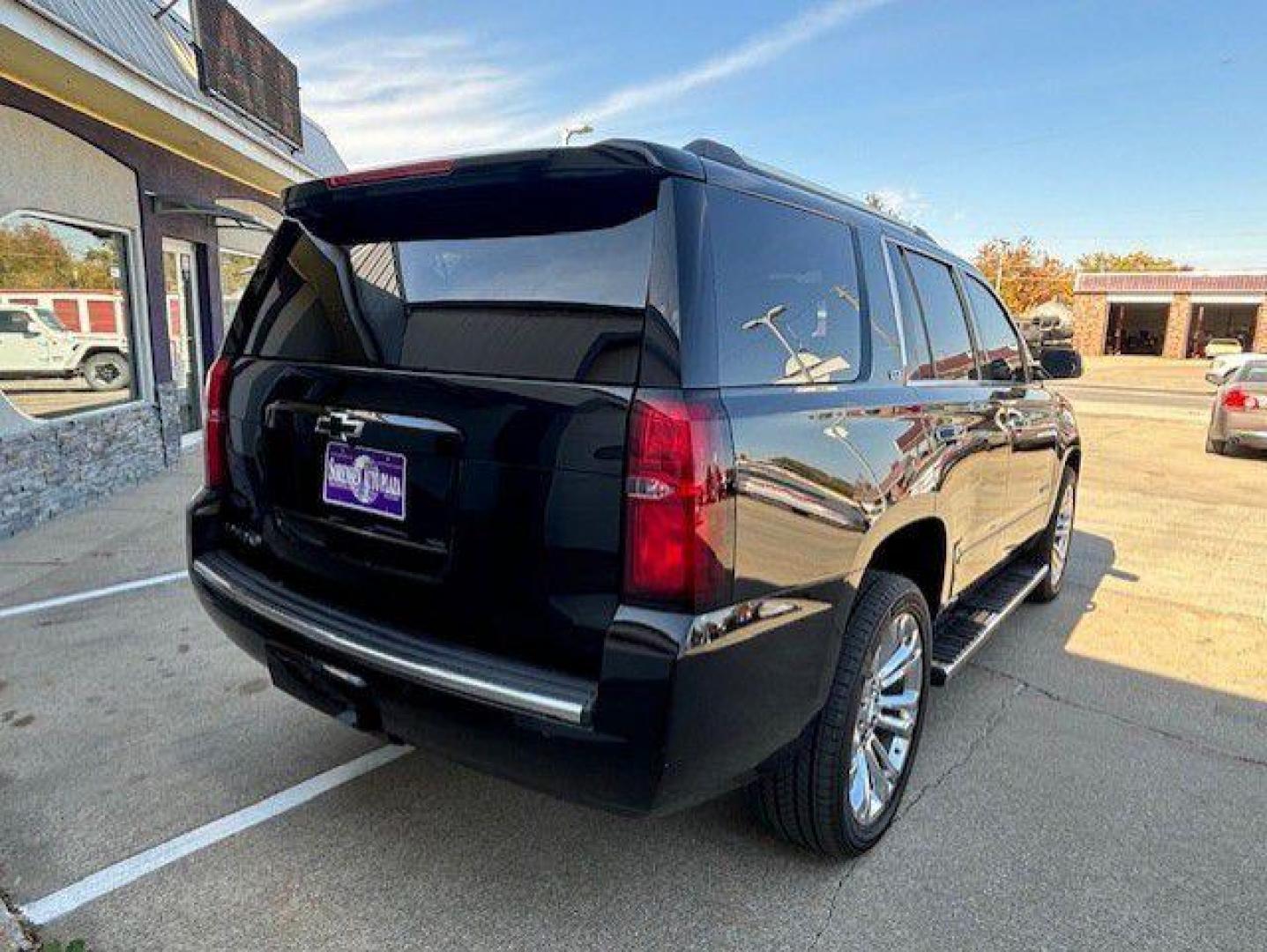 2015 BLACK CHEVROLET TAHOE 1500 LTZ (1GNSKCKC0FR) with an 5.3L engine, Automatic transmission, located at 1100 W. Sheridan Ave., Shenandoah, 51601, (712) 246-1600, 40.765678, -95.388817 - Photo#6