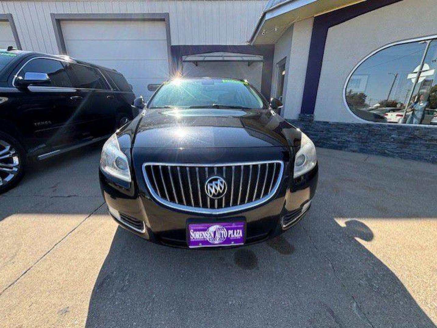 2012 BLACK BUICK REGAL PREMIUM (2G4GT5GR6C9) with an 2.4L engine, Automatic transmission, located at 1100 W. Sheridan Ave., Shenandoah, 51601, (712) 246-1600, 40.765678, -95.388817 - Photo#8