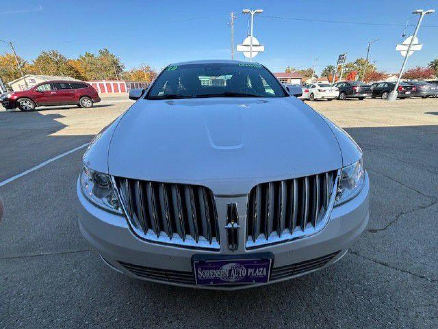 2010 WHITE LINCOLN MKS (1LNHL9DR8AG) with an 3.7L engine, Automatic transmission, located at 1100 W. Sheridan Ave., Shenandoah, 51601, (712) 246-1600, 40.765678, -95.388817 - Photo#8