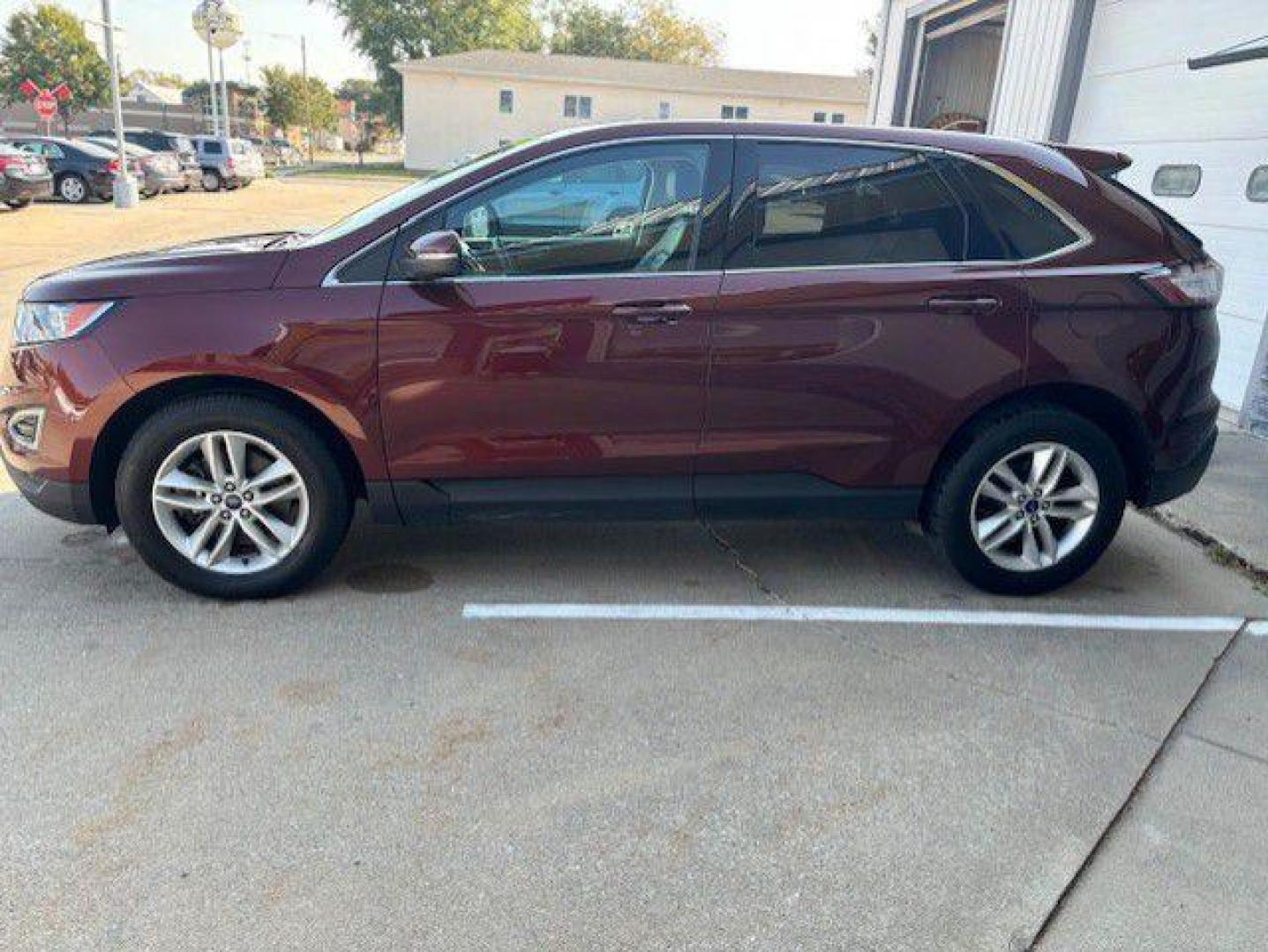 2016 BROWN FORD EDGE SEL (2FMPK4J90GB) with an 2.0L engine, Automatic transmission, located at 1100 W. Sheridan Ave., Shenandoah, 51601, (712) 246-1600, 40.765678, -95.388817 - Photo#1