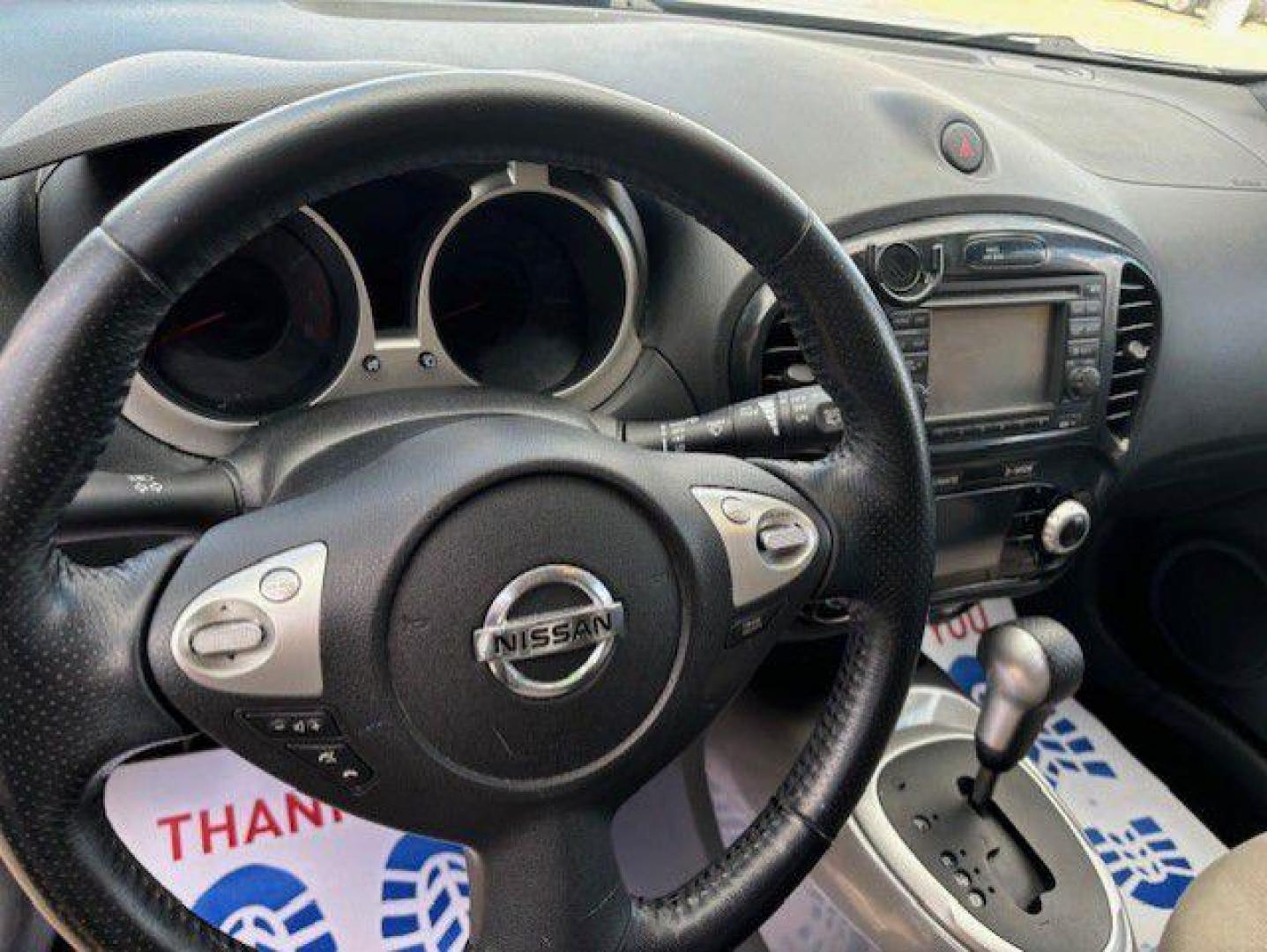 2012 SILVER NISSAN JUKE S (JN8AF5MV4CT) with an 1.6L engine, Automatic transmission, located at 1100 W. Sheridan Ave., Shenandoah, 51601, (712) 246-1600, 40.765678, -95.388817 - Photo#2